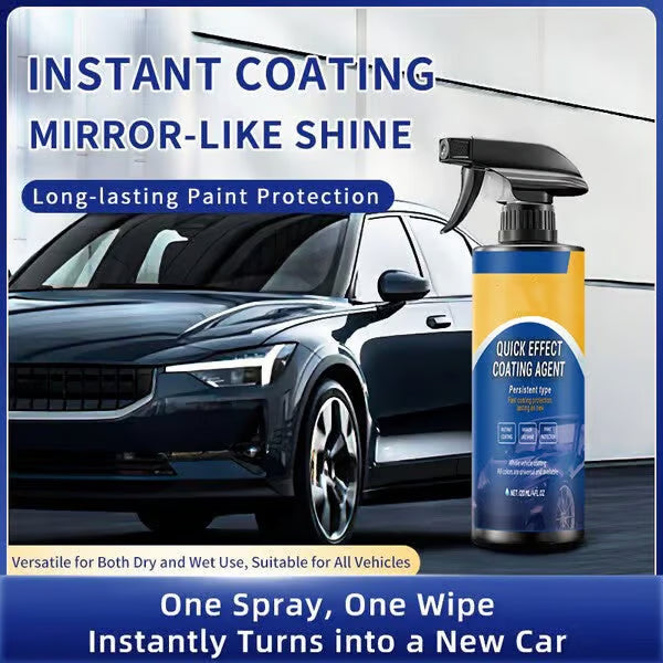 Car Quick-Acting Coating Spray — instant mirror-like shine for any vehicle