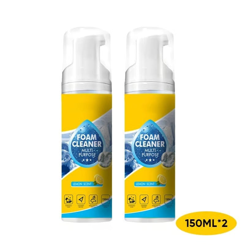 Foam No-Rinse Cleaner 150ml — powerful waterless foam cleaning for car and home