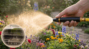 Heavy Duty Adjustable Twist Hose Nozzle – High-Pressure Jet & Mist