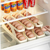 New Automatic Roll Down Double Layer Egg Dispenser
