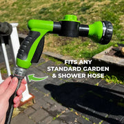 Pup Jet Dog Sprayer – 8-Mode, Built-In Soap Dispenser, Garden Hose Attachment