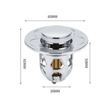 Universal Pop-Up Sink Drain Stopper