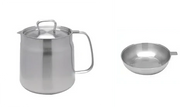304 Stainless Steel, Large Capacity, Versatile Oil Filter Vessel（ Free shipping ）