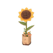 Build Your Own Wooden Sunflower A Flower That Never Wilts — Build It Craft a stunning 3D wooden sunflower What's in the Box