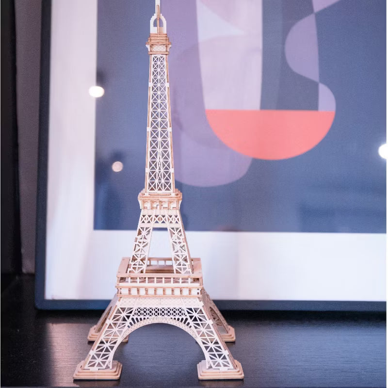 Craft Paris, Piece by Piece Build an Icon — No Glue, No Mess, Bring the romance of Paris right to for Any Space