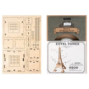 Craft Paris, Piece by Piece Build an Icon — No Glue, No Mess, Bring the romance of Paris right to for Any Space