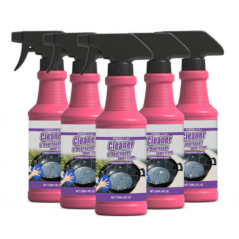 Heavy-Duty Frying Pan Cleaner – Professional Grill & Cookware Degreaser Spray