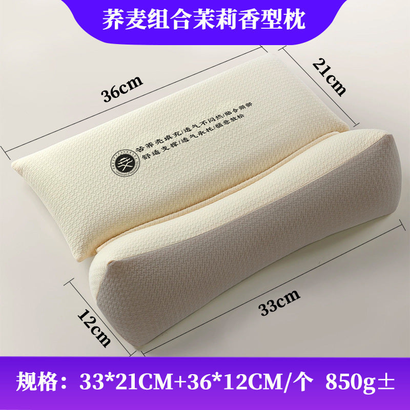 Buckwheat Pillow, Triangular Pillow, Detachable Moxibustion Pillow, Electrically Heated Mugwort Pillow, Massage Neck Pillow, Bone Pillow, Cervical Pillow