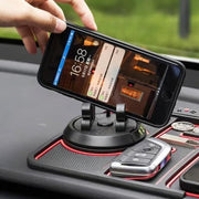 4-in-1 Car Dashboard Anti-Slip Phone Pad | Phone Holder, Aromatherapy & Glow Mat