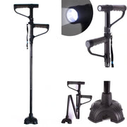 LED Foldable Walking Stick Aluminum Alloy, Anti-Slip, Adjustable Height