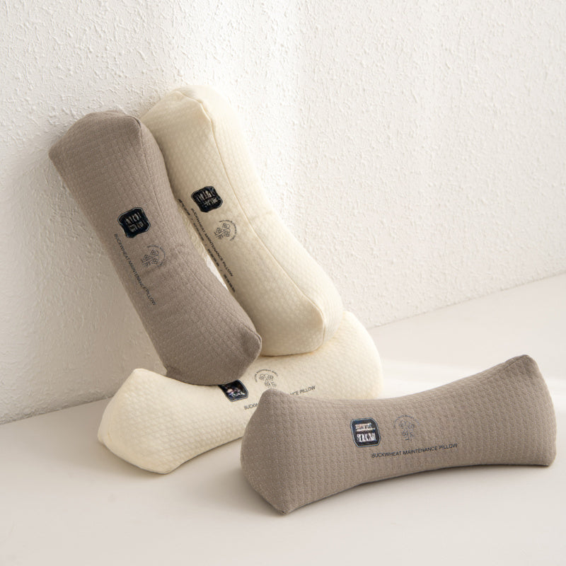 1pc Triangular Cervical Pillow, Sleep-Assisting Long Pillow, Cylindrical Naturally Filled Pillow, Round Pillow, Comfortable Hug Pillow, The Best Gift for Family, Holiday Gift, Birthday Gift, Bedroom Decor