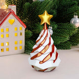 3D Printed Christmas Tree Spiral Stacking Toy – Multicolor Fidget Desk Decor