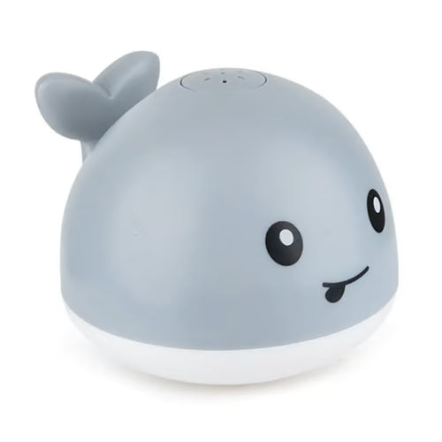 Baby Spraying Whale Bath Toy with LED Disco Lights