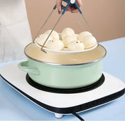 Heat Resistant Silicone Kitchen Gadget Set | Plate Gripper, Bowl Clip & Pot Holder