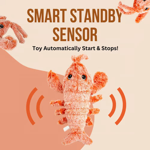 49% OFF Floppy Lobster Interactive Dog Toy Are you looking for a new toy to keep Realistic lobster simulation for a new toy to keep your furry f