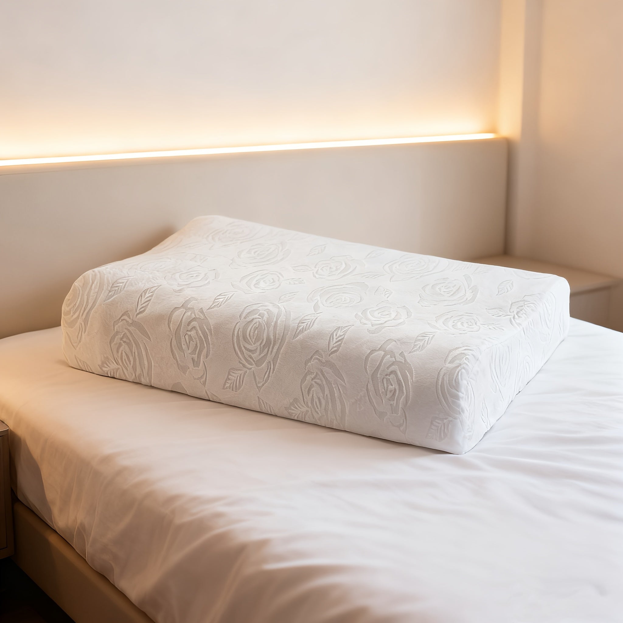 Cervical Pillow for Adults | High-Quality Thai Latex Core | Supports Ergonomics | Essential for Neck Care Enthusiasts