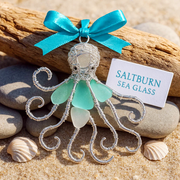 Handmade Sea Glass Ocean Ornament TIPS: All goods are authentic, 100% SHIPPING WORLDWIDE. Payments Via PayPal® and CreditCard
