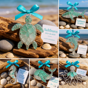 Handmade Sea Glass Ocean Ornament TIPS: All goods are authentic, 100% SHIPPING WORLDWIDE. Payments Via PayPal® and CreditCard