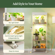 4 Tier Grow Light Garden