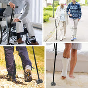 LED Foldable Walking Stick Aluminum Alloy, Anti-Slip, Adjustable Height