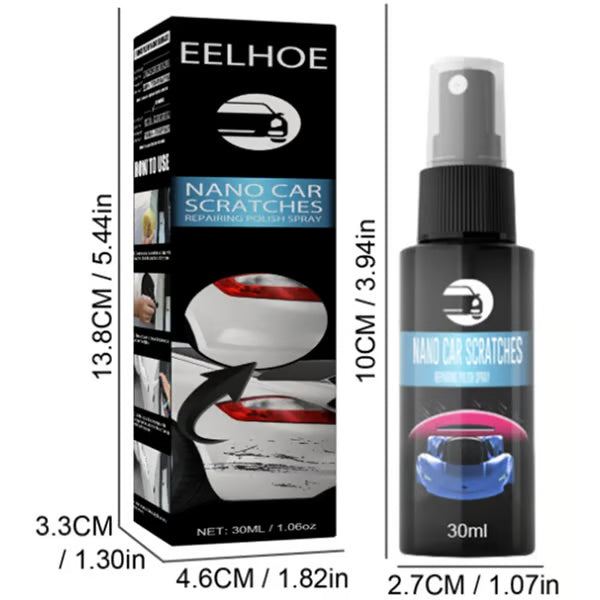 Car Scratch Repair Nano Spray | Hydrophobic Coating & UV Protection