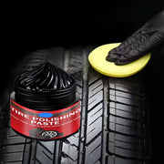 Car Tire & Trim Renewal Paste | Instant Black Shine & UV Protection