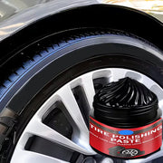 Car Tire & Trim Renewal Paste | Instant Black Shine & UV Protection