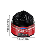 Car Tire & Trim Renewal Paste | Instant Black Shine & UV Protection