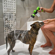 Pup Jet Dog Sprayer – 8-Mode, Built-In Soap Dispenser, Garden Hose Attachment