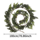 ✨ Christmas Artificial Cedar Garland
