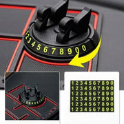 4-in-1 Car Dashboard Anti-Slip Phone Pad | Phone Holder, Aromatherapy & Glow Mat