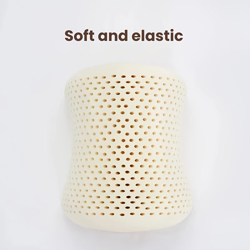 A Natural Latex Pillow with a Soft And Highly Elastic Design, Measuring 23.62*15.75inch, Helps Pressure And Provides Support. It Comes with Removable And Washable Inner And Outer Pillowcases