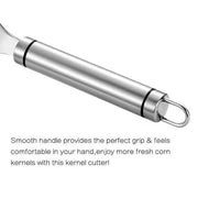 Stainless Steel Corn Stripper & Cob Peeler | Quick Kernel Remover Tool