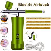 Electric Airbrush Kit with Compressor