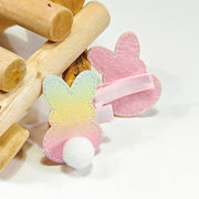 Hair Ball Rabbit Hairpin