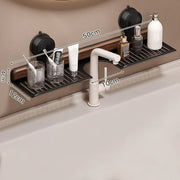 🔥Hot selling💥 Walnut Bathroom, Kitchen Suction Cup Shelf