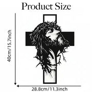 🔥🔥Jesus Cross Iron Sign Christ Wall Art Decor✝️🖼️ Elevate Your Space with Spiritual Elegance 🙌✨