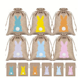 Rabbit Drawstring Bag