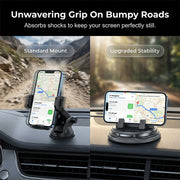 360° Rotation Dashboard Phone Holder KEY FEATURES SEAMLESS HORIZONTAL AND VERTICAL for Car